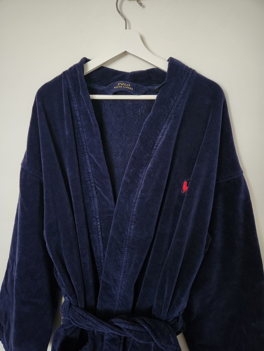 Polo Ralph Lauren Terry Velour Robe L/XL - Picture 5 of 8